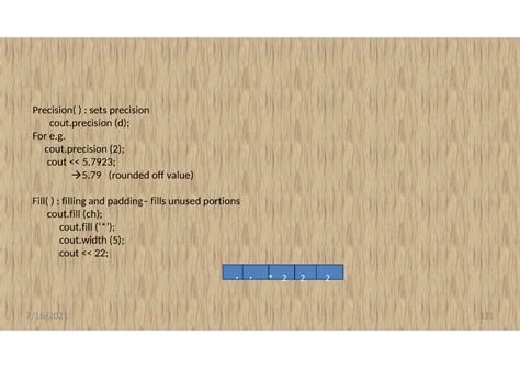 Why does cout.precision() increase floating.